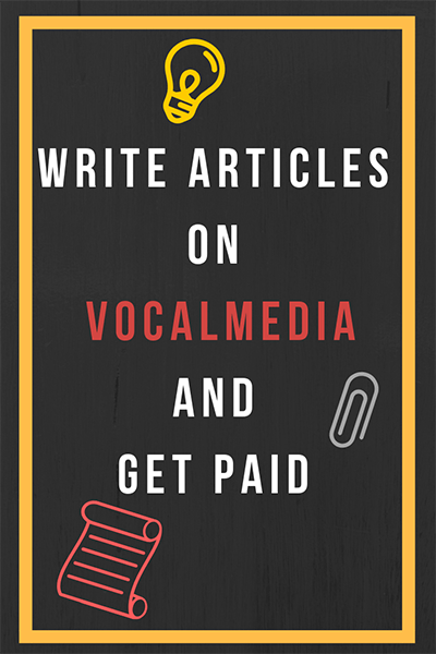 write articles on vocal media