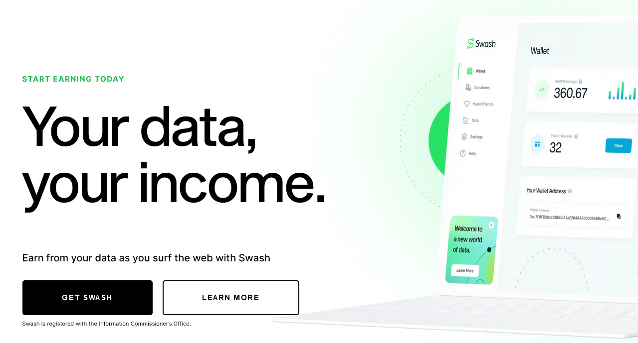 Get paid to browse web with Swash app