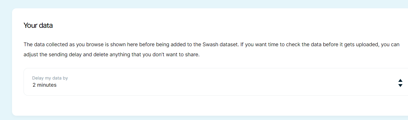 Swash data collection