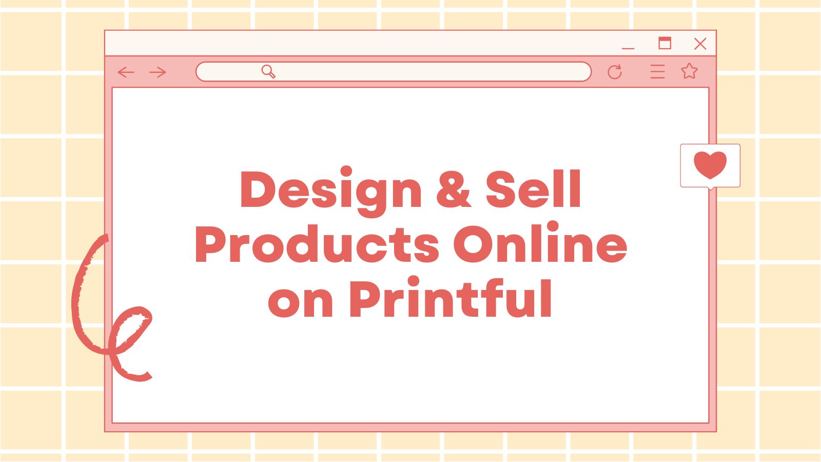 design and sell on printful